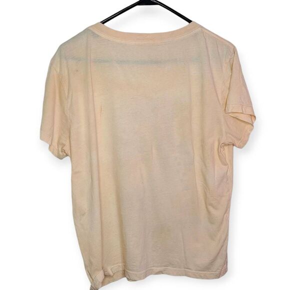 MOTHER Denim Women's The Boxy Goodie Goodie Sing Me to Sleep Tee size Large - Picture 3 of 8